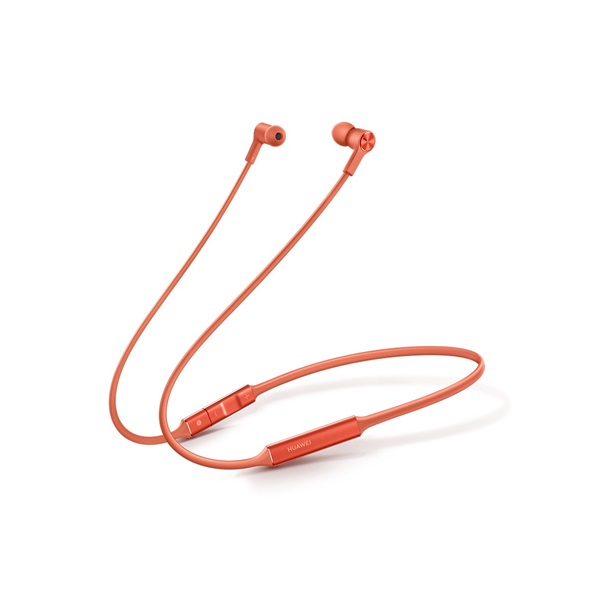 Huawei FreeLace Bluetooth nyakpántos narancssárga fülhallgató
