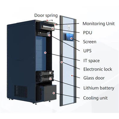 Huawei Fusion Module500-U61A21SLN 42U Smart mini data center