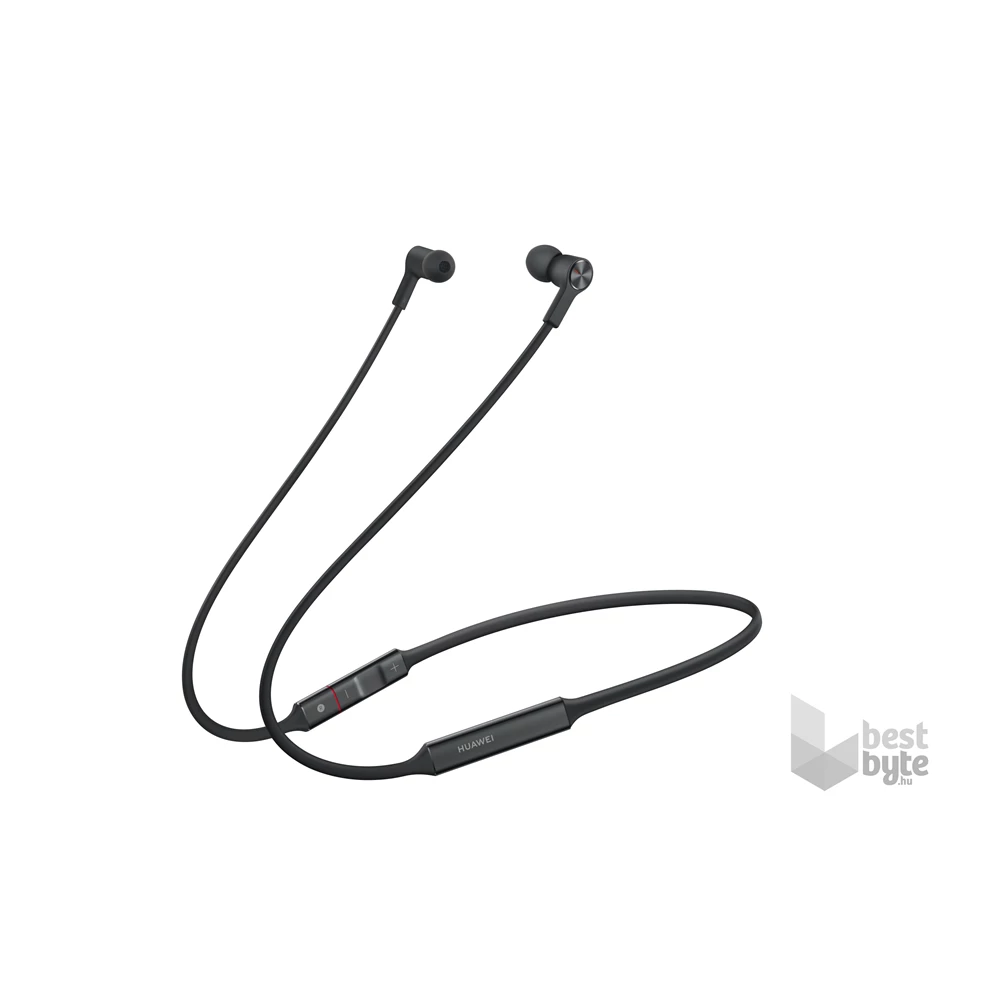 Huawei FreeLace Bluetooth nyakpántos fekete fülhallgató headset