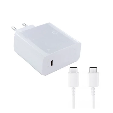 Huawei HW-200325EPO Type-C 65W fehér hálózati töltő + Type-C kábel