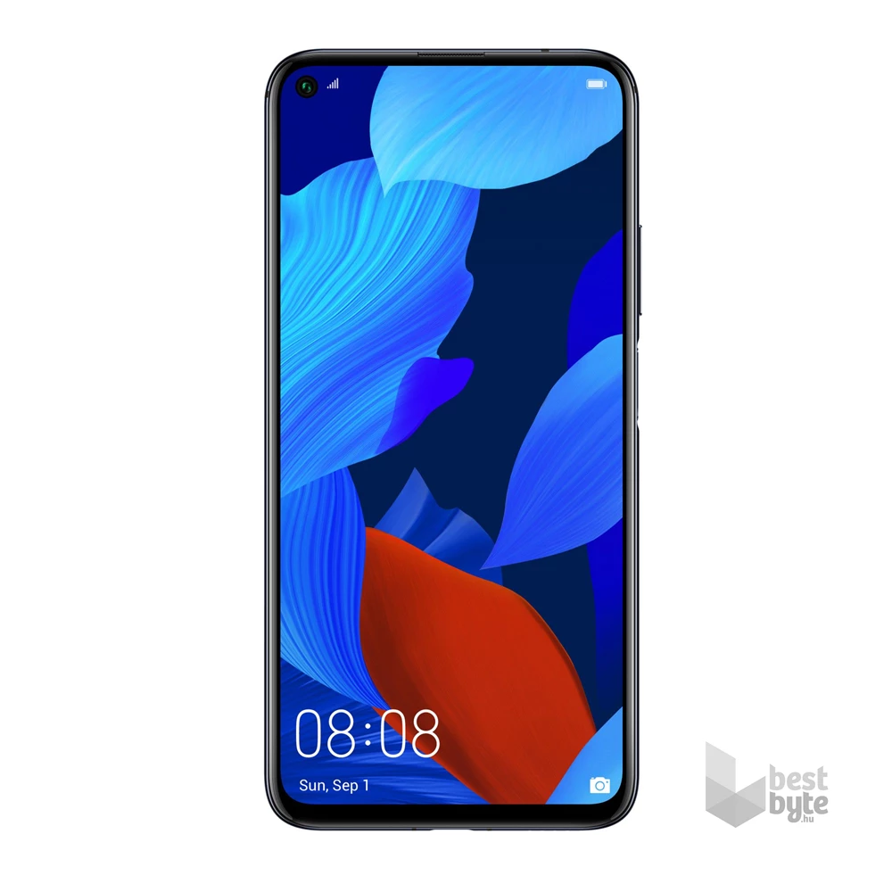 Huawei Nova 5T 6/128GB DualSIM kártyafüggetlen okostelefon - fekete (Android)