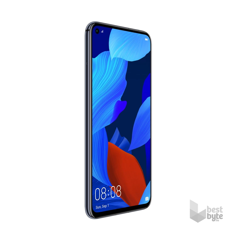 Huawei Nova 5T 6/128GB DualSIM kártyafüggetlen okostelefon - fekete (Android)