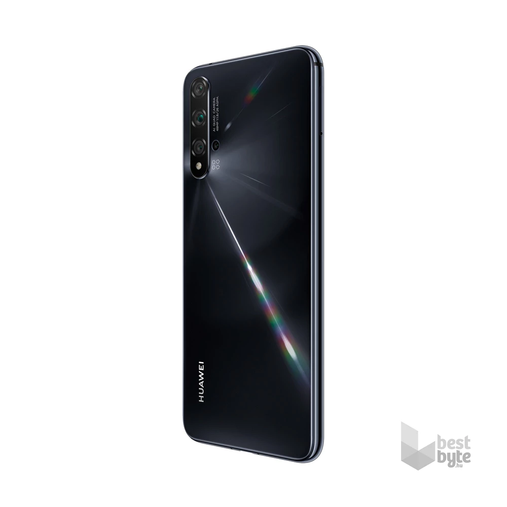 Huawei Nova 5T 6/128GB DualSIM kártyafüggetlen okostelefon - fekete (Android)
