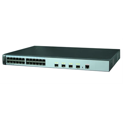 Huawei S5720-28P-PWR-LI-AC 24port GbE LAN PoE+ (370W) L3 menedzselhető switch