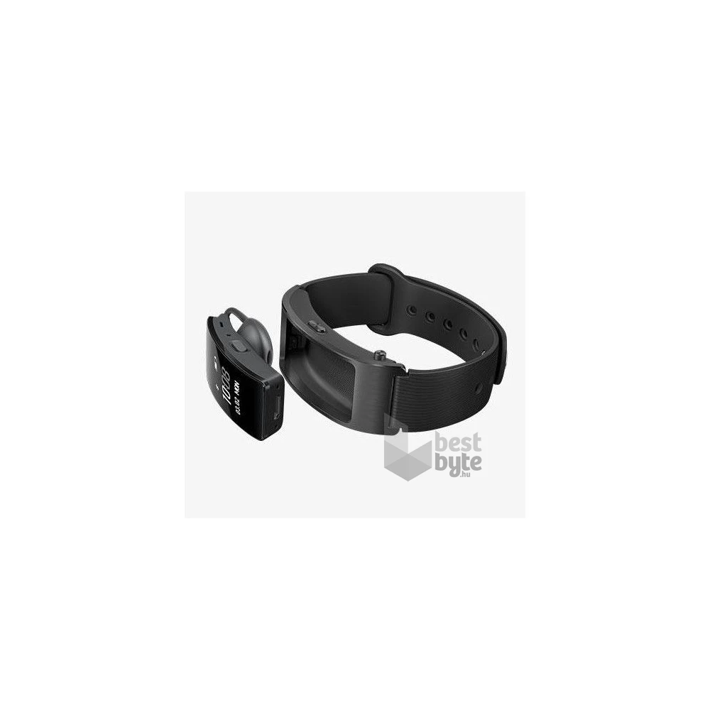 Huawei Talkband B3 Lite fekete aktivitásmérő okosóra és Bluetooth headset