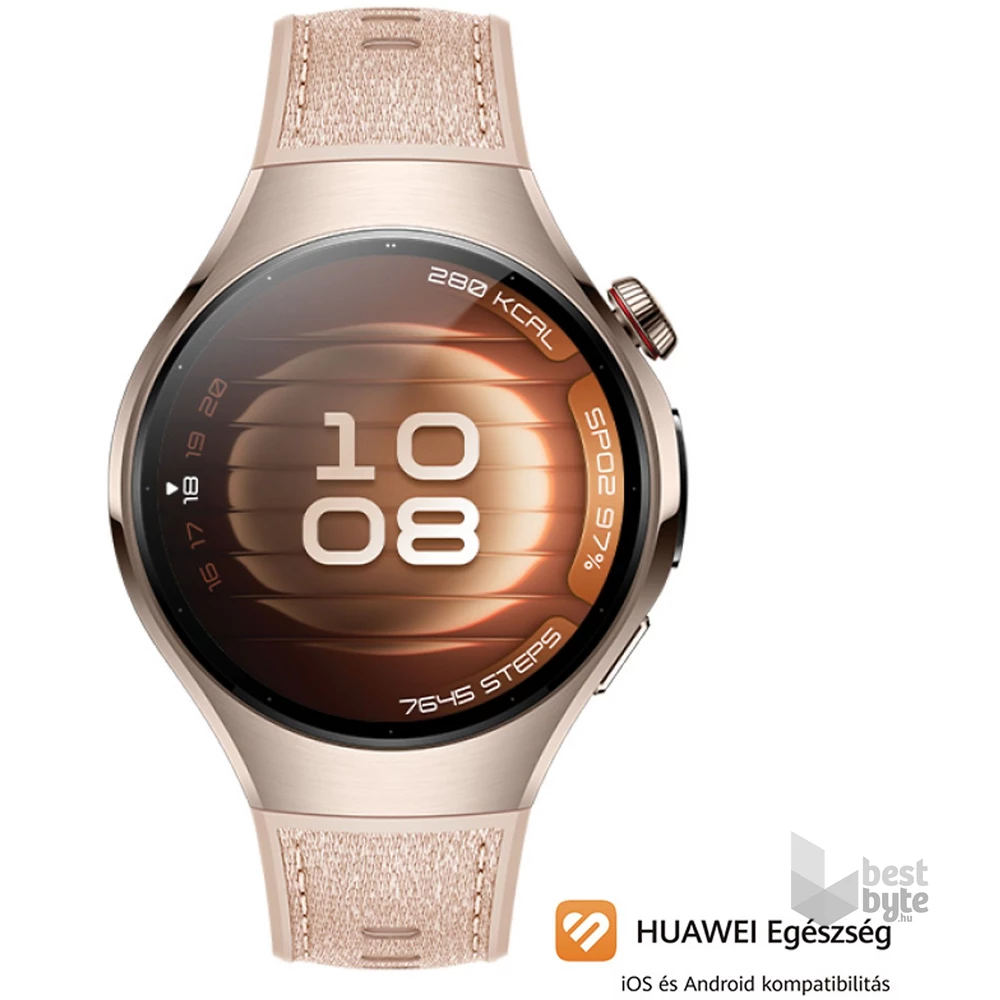 Huawei Watch 5 (42mm) bézs okosóra