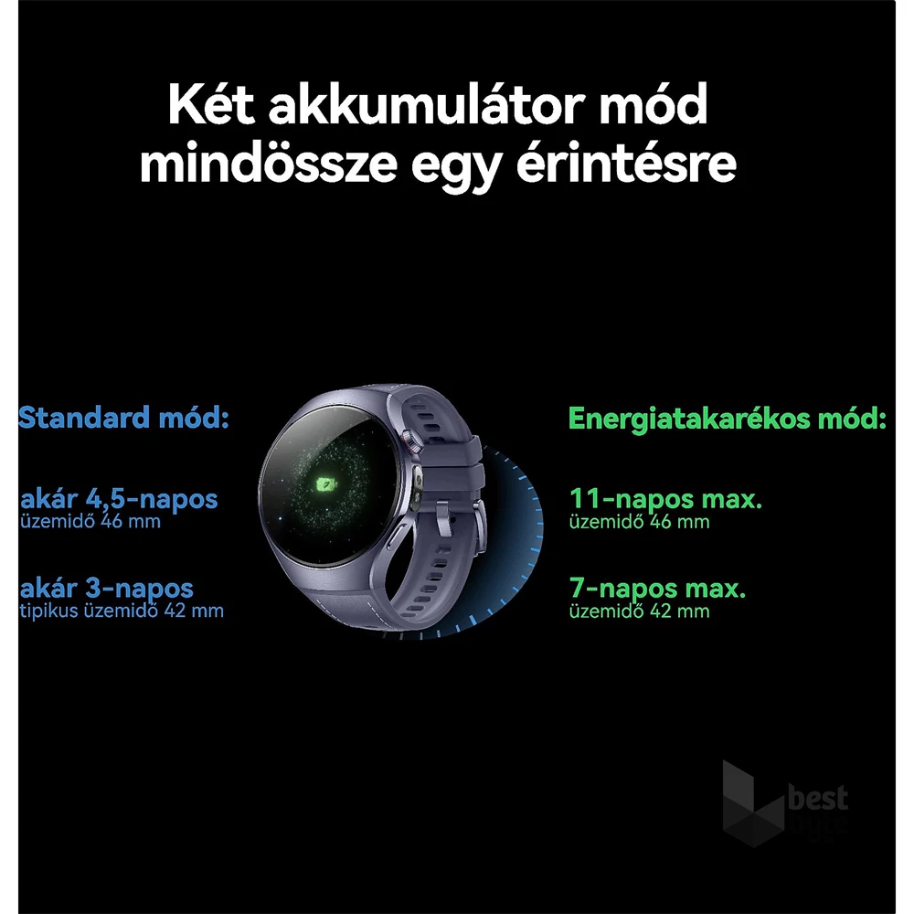 Huawei Watch 5 (42mm) zöld okosóra
