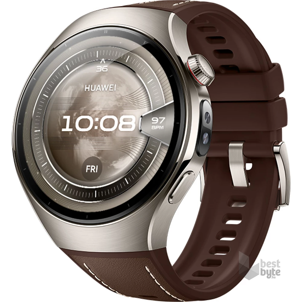 Huawei Watch 5 (46mm) barna okosóra