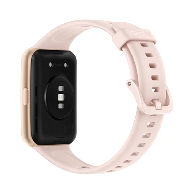 Huawei Watch Fit 2 szilikon pántos pink okosóra