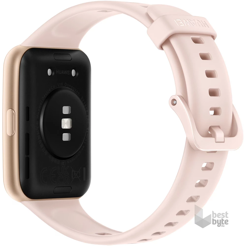 Huawei Watch Fit 2 szilikon pántos pink okosóra (Újracsomagolt)