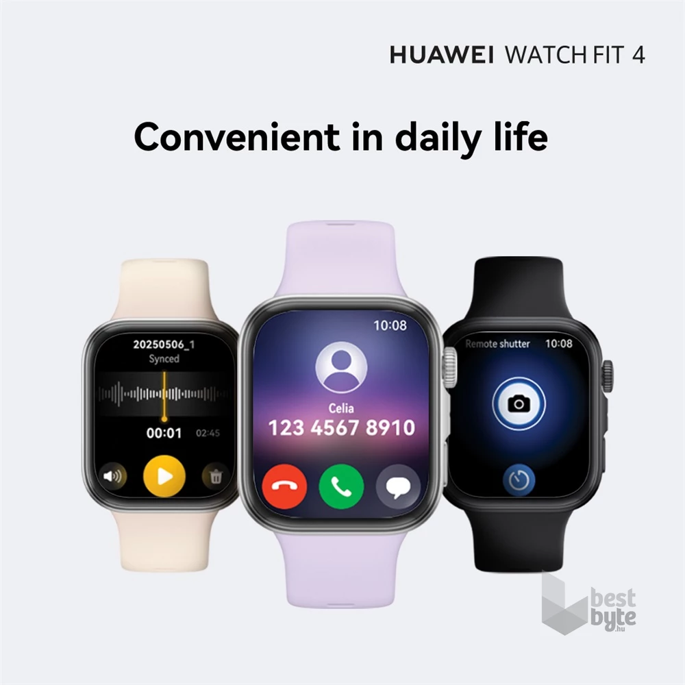 Huawei Watch Fit 4 fehér okosóra