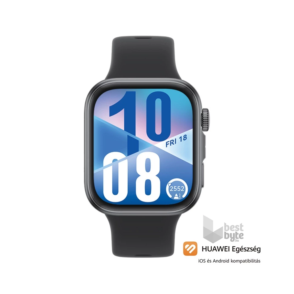Huawei Watch Fit 4 fekete okosóra