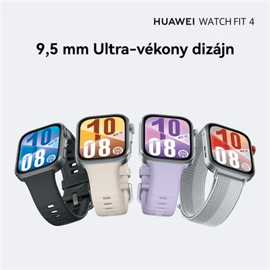 Huawei Watch Fit 4 fekete okosóra