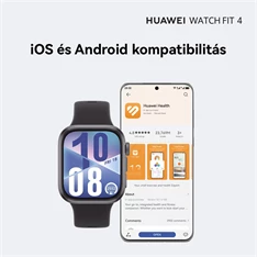 Huawei Watch Fit 4 fekete okosóra