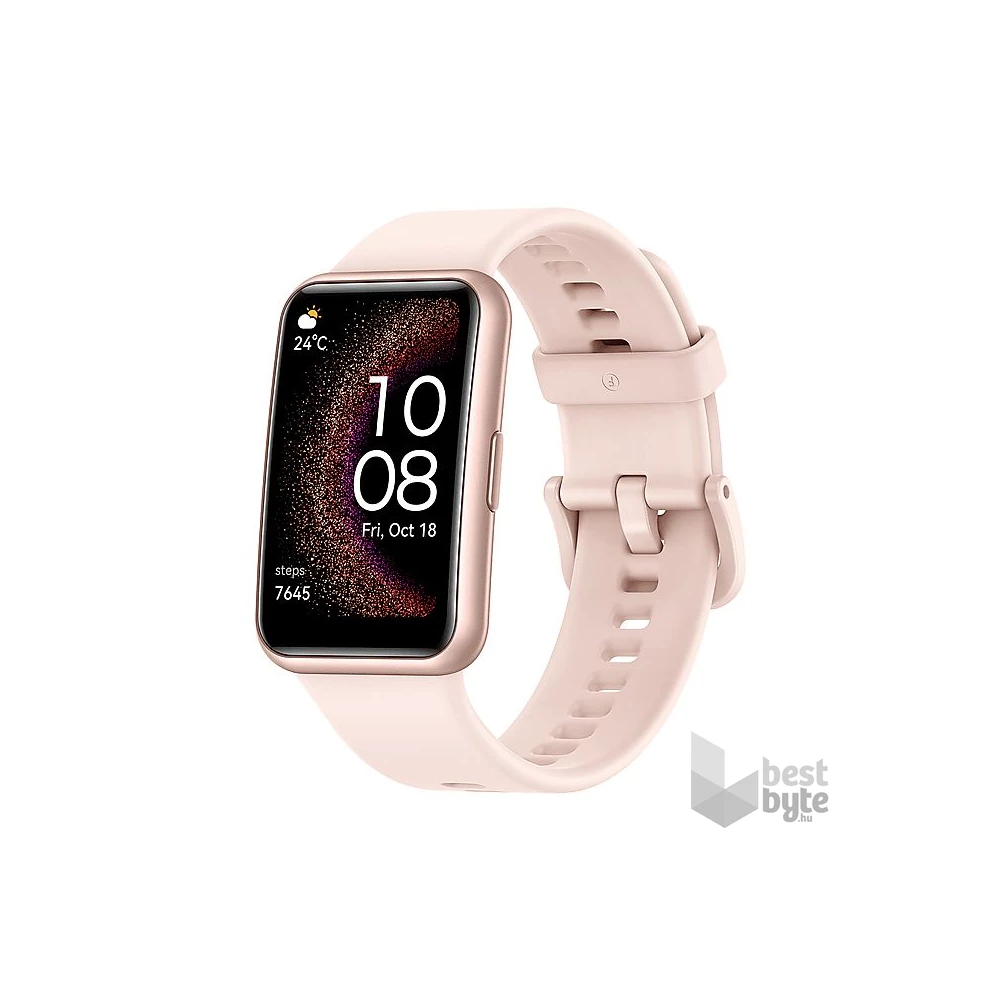 Huawei Watch Fit Special Edition Nebula Pink rózsaszín okosóra