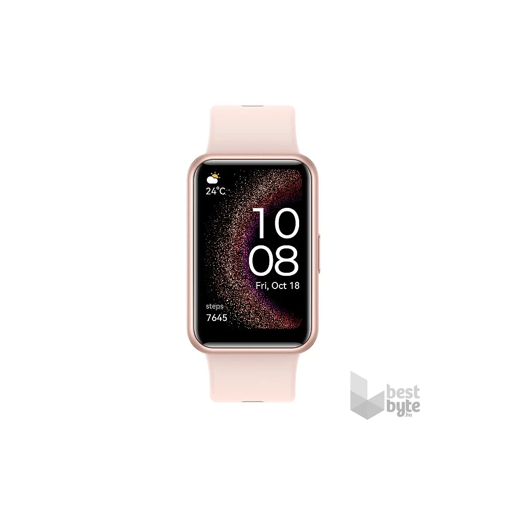 Huawei Watch Fit Special Edition Nebula Pink rózsaszín okosóra