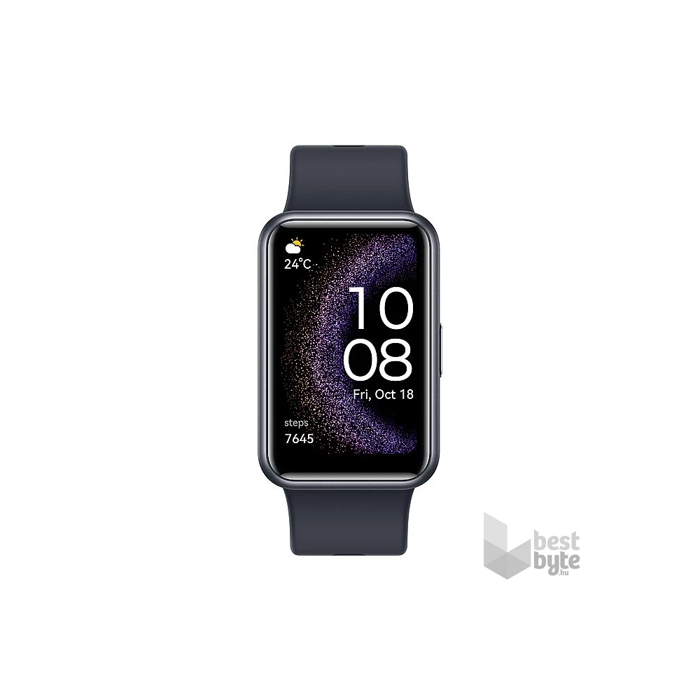 Huawei Watch Fit Special Edition Starry Black fekete okosóra