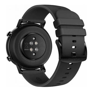 Huawei Watch GT 2 42mm Night Black fekete sport okosóra
