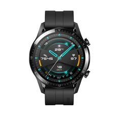 Huawei Watch GT 2 46mm Matte Black fekete sport okosóra