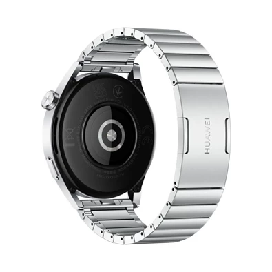Huawei Watch GT 3 (46mm) rozsdamentes acél pántos ezüst okosóra