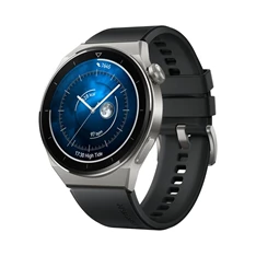 Huawei Watch GT 3 Pro (46mm) fekete szilikon pántos ezüst okosóra (Újracsomagolt) Huawei Watch GT 3 Pro (46mm) fekete szilikon pántos ezüst okosóra (Újracsomagolt)