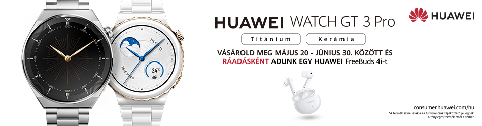 Huawei Watch GT 3 Pro előrendelői ajánlat