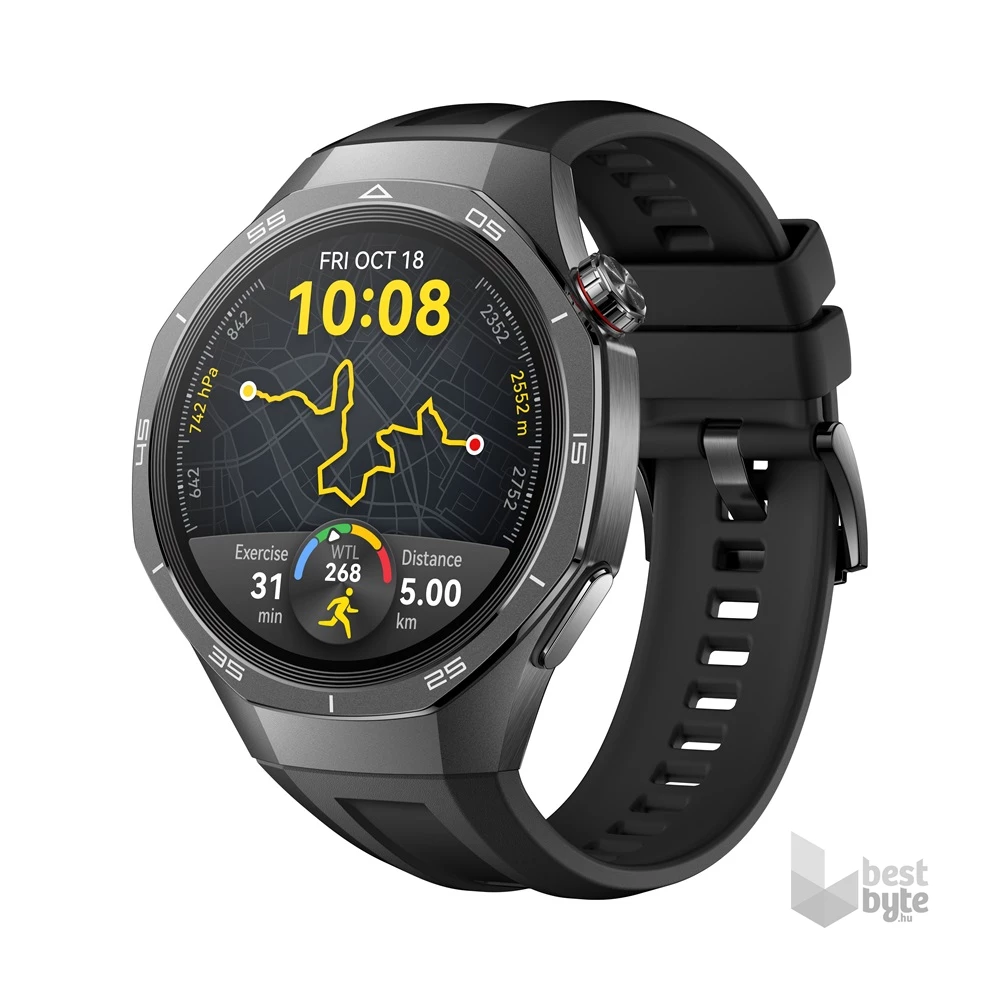 Huawei Watch GT 5 Pro (46mm) fekete okosóra