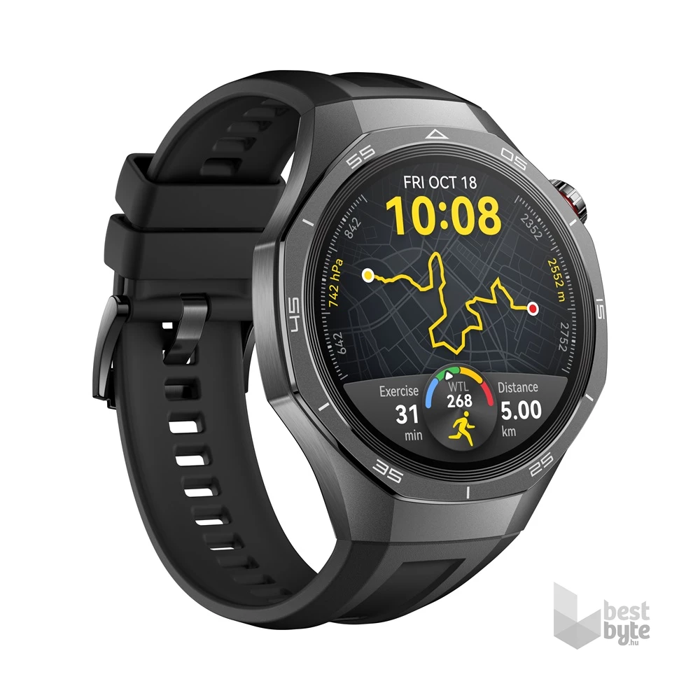 Huawei Watch GT 5 Pro (46mm) fekete okosóra