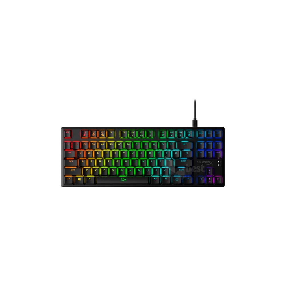 HP HyperX Alloy Origins Core (AQUA switch) Tenkeyless US világító mechanikus gamer billentyűzet