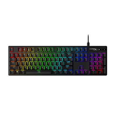 HyperX Alloy Origins (HyperX red) US világító mechanikus gamer billentyűzet