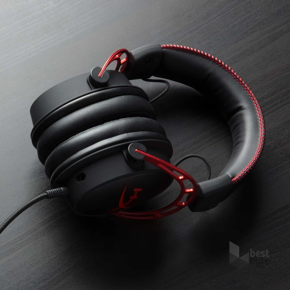 HyperX Cloud Alpha 3,5 Jack fekete-vörös gamer headset