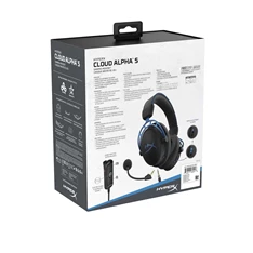 HyperX Cloud Alpha S 3,5 Jack kék-fekete gamer headset