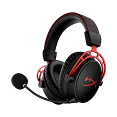 HyperX Cloud Alpha Wireless fekete gamer headset