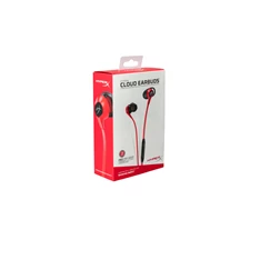 HyperX Cloud Earbuds 3,5 Jack piros gamer fülhallgató