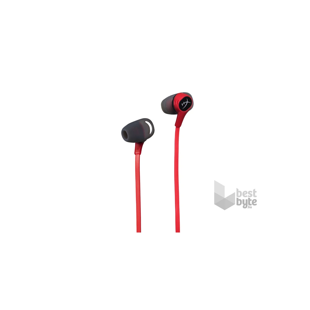 HyperX Cloud Earbuds 3,5 Jack piros gamer fülhallgató