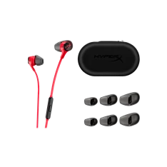 HyperX Cloud Earbuds II piros vezetékes mikrofonos fülhallgató