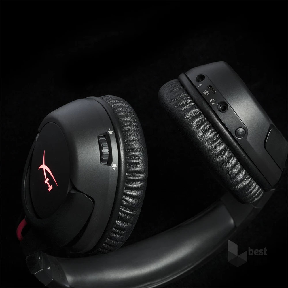 HyperX Cloud Flight vezeték nélküli fekete gamer headset