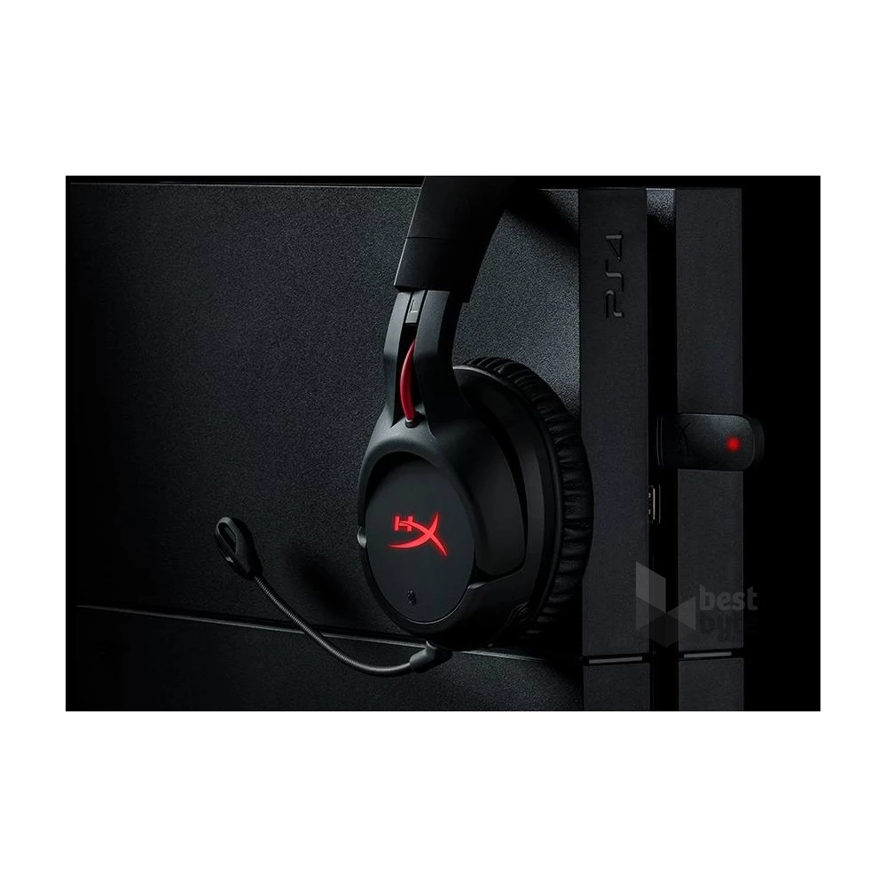 HyperX Cloud Flight vezeték nélküli fekete gamer headset