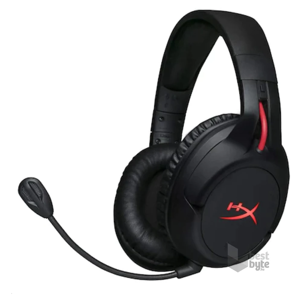 HyperX Cloud Flight vezeték nélküli fekete gamer headset