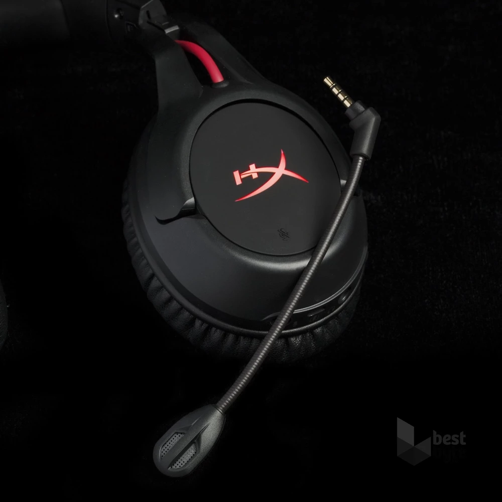 HyperX Cloud Flight vezeték nélküli fekete gamer headset