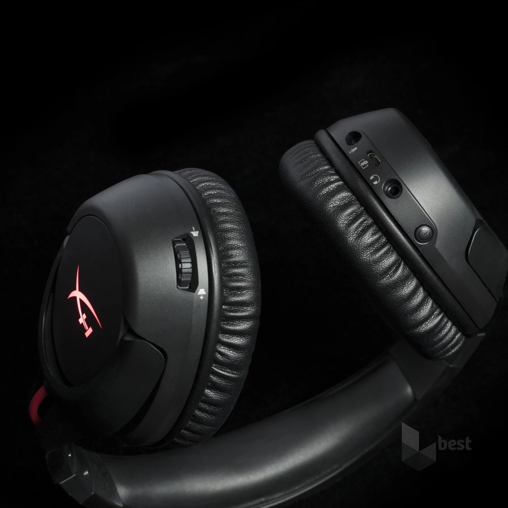 HyperX Cloud Flight vezeték nélküli fekete gamer headset