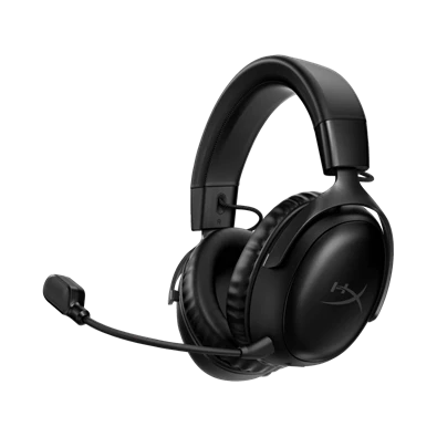 HyperX Cloud III Wireless fekete gamer headset