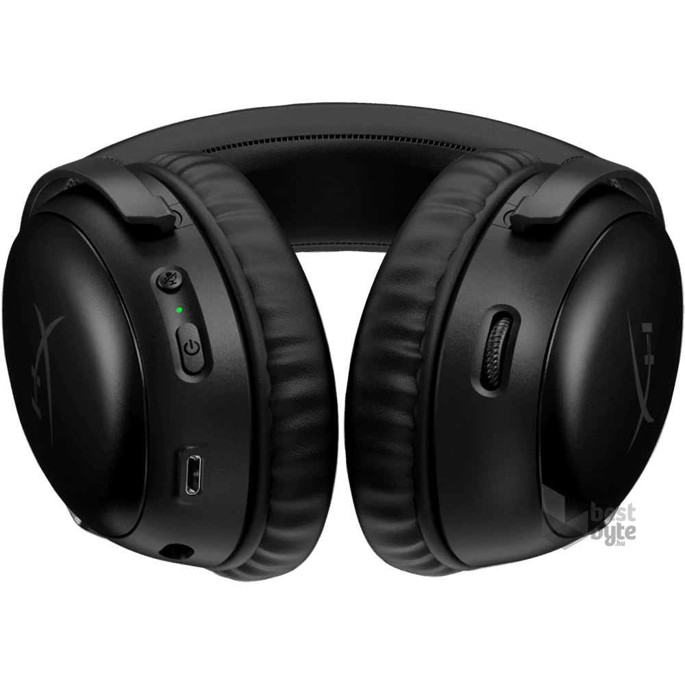 HyperX Cloud III Wireless fekete gamer headset