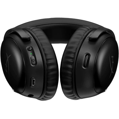 HyperX Cloud III Wireless fekete gamer headset