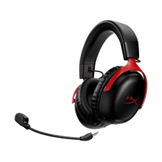HyperX Cloud III Wireless fekete-piros gamer headset