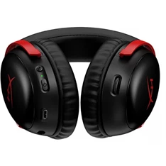 HP Renew HyperX Cloud II Wireless fekete-piros gamer headset - Újracsomagolt