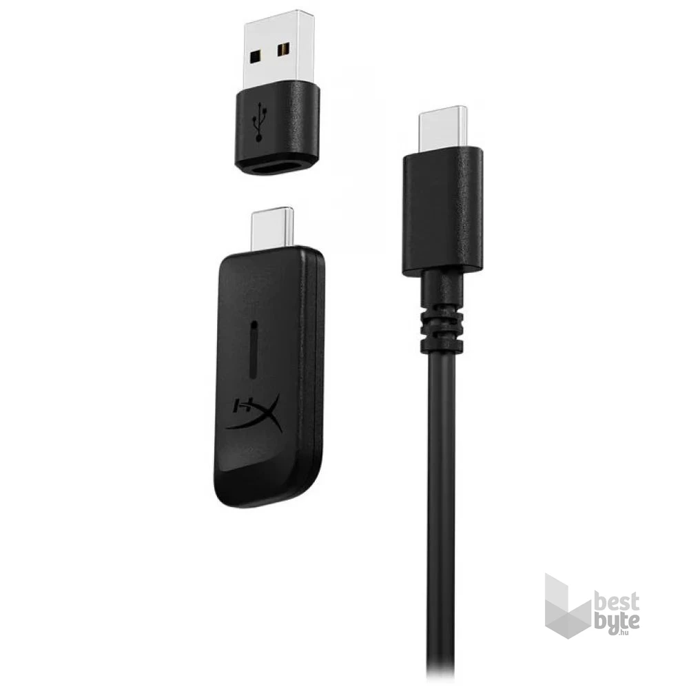 HP Renew HyperX Cloud II Wireless fekete-piros gamer headset - Újracsomagolt
