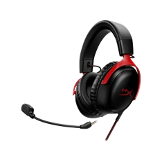 HyperX Cloud III fekete-piros gamer headset