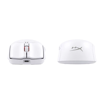 HyperX Pulsefire Haste 2 vezeték nélküli fehér gamer egér