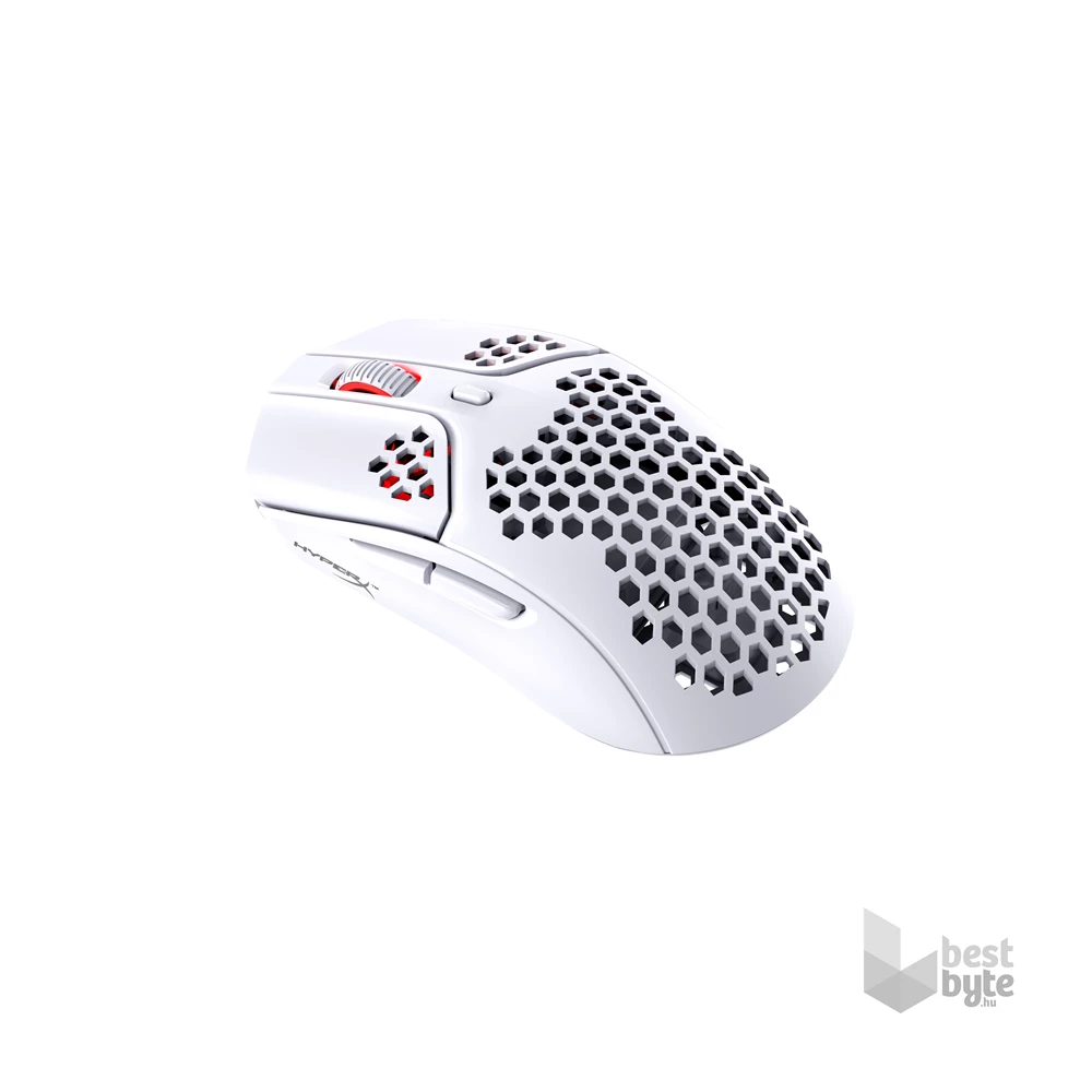 HyperX Pulsefire Haste vezeték nélküli fehér gamer egér
